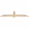 Ekena Millwork Eugene Smooth Timber Gable Bracket, Douglas Fir, 48"W x 12"H x 1 1/2"D x 3 1/2"F, 6/12 Pitch GBW048X12X0204EUG00SDF - alternate 4